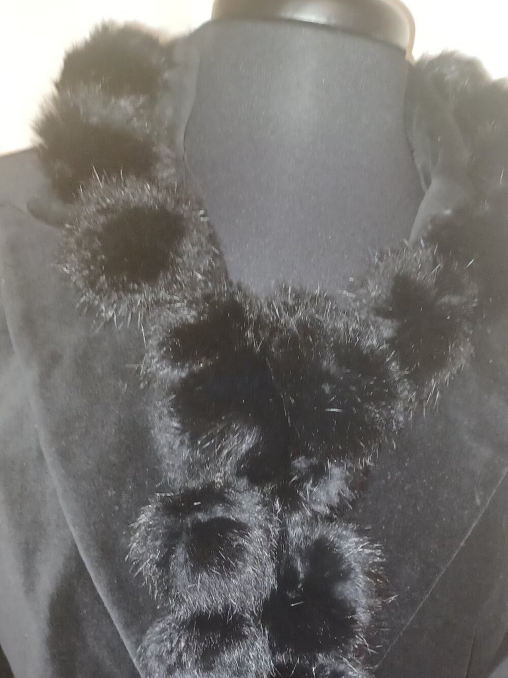 Single Row 100% Rabbit Fur Scarf